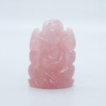 Rose Quartz Ganesh Idol