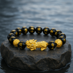 Obsidian bracelet