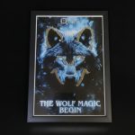 Wolf Spirit Pyrite Frame