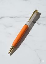 White Quartz Crystal Pen | Clarity, Focus & Positive Energy Writing Pen | Luxury Gift for Students & Professionals