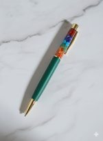 7 Chakra Crystal Energy Pen | Chakra Healing, Goal Manifestation & Productivity Support | Smooth Writing Pen