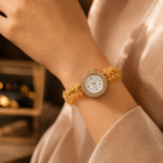 Luxury Citrine Crystal Bracelet Watch – Wealth, Prosperity & Positive Energy Timepiece for Women - Image 2