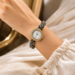 Luxury Pyrite Crystal Bracelet Watch – Natural Pyrite Stone Watch for Wealth, Protection & Confidence - Image 2