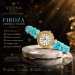 Veena Crystal™ Firoza Luxe Watch