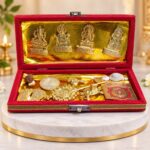 Premium Lakshmi Kuber Puja Kit – Complete Hindu Religious Gift Set